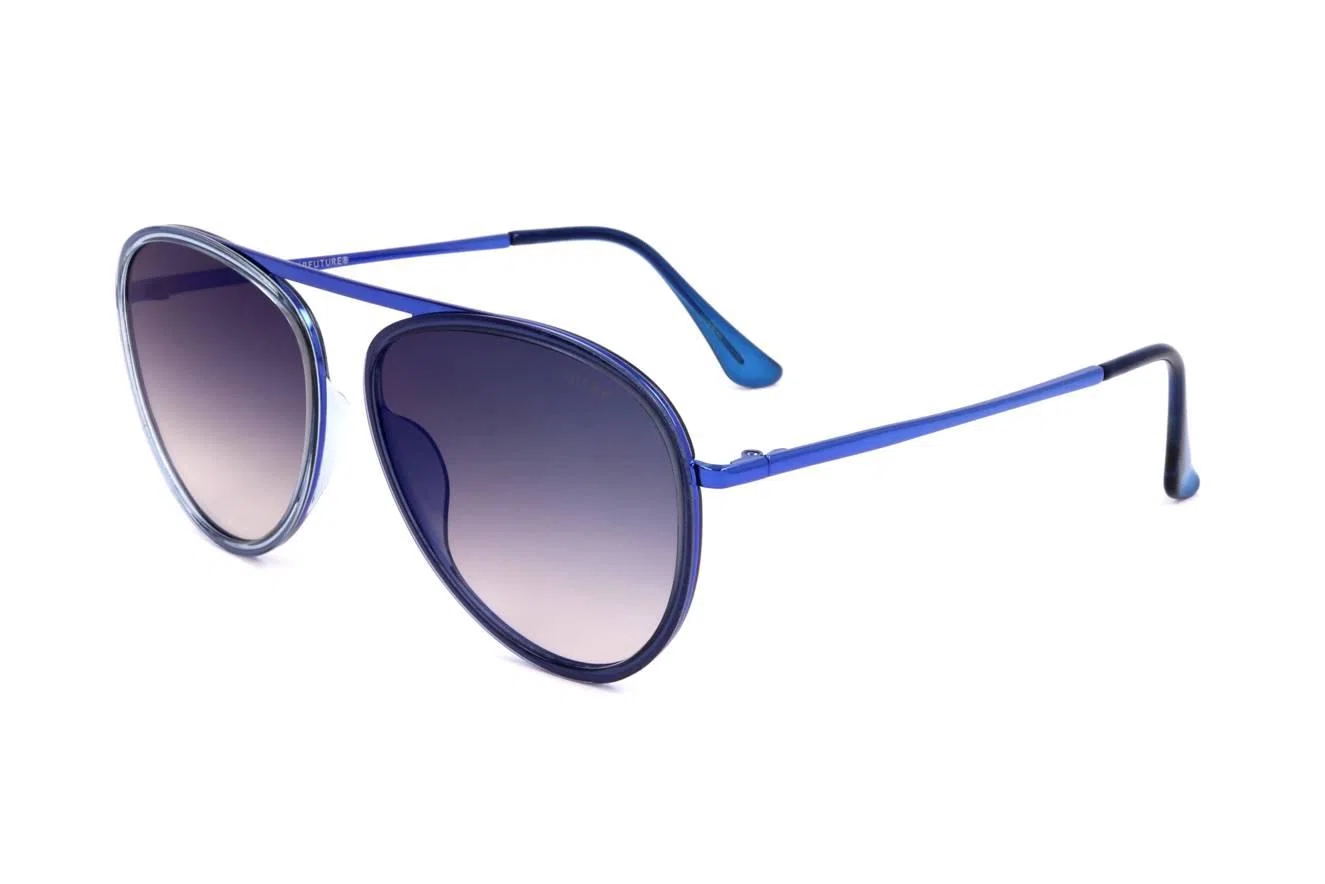 Retrosuperfuture DOKYUFADEISMBLUE Sunglasses - view 3